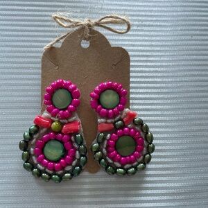 Colorful Beaded Earrings